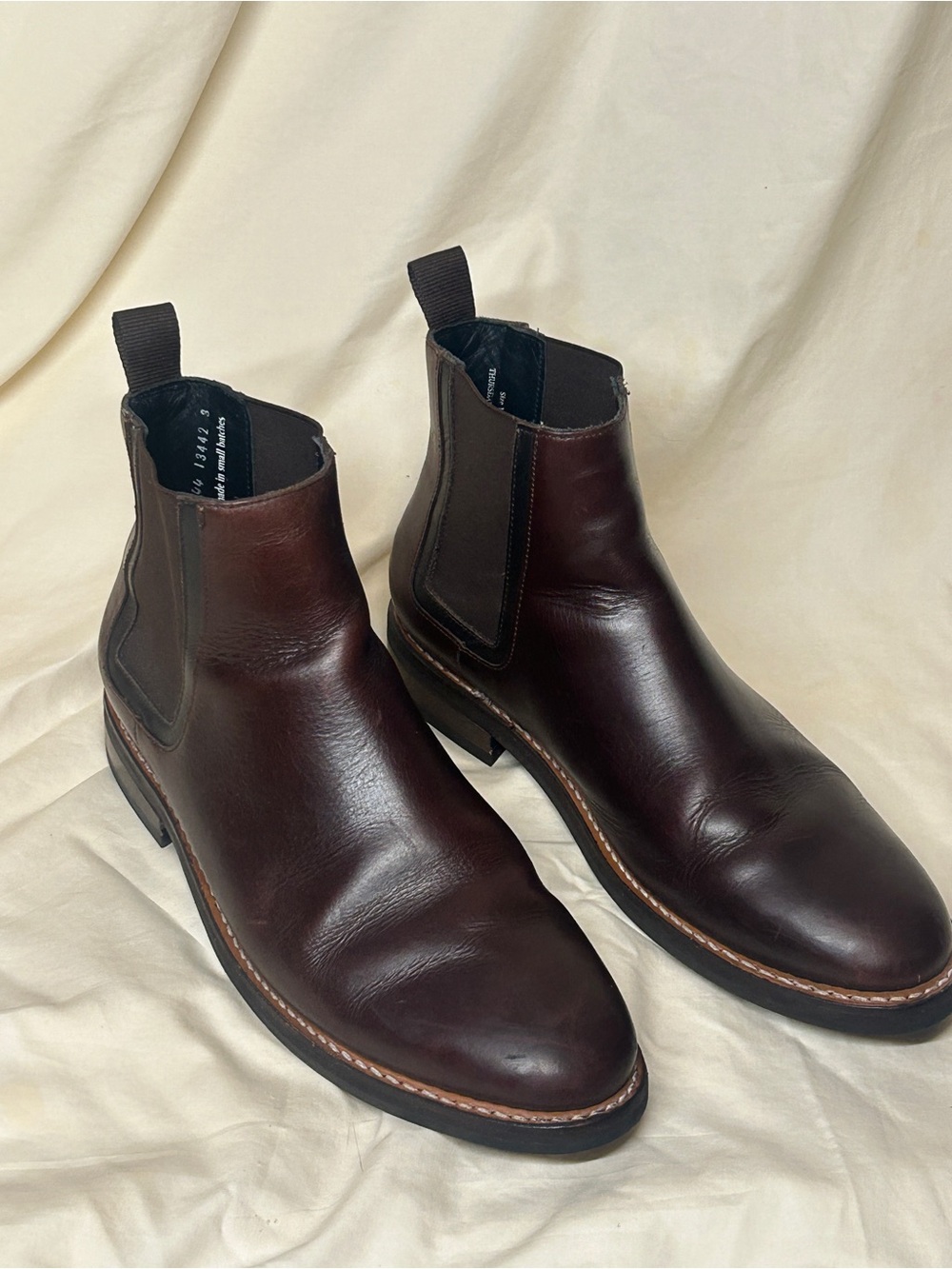 Thursday Boot Co. Men's Brown Leather Chelsea Boot Slip-On Size 12.5